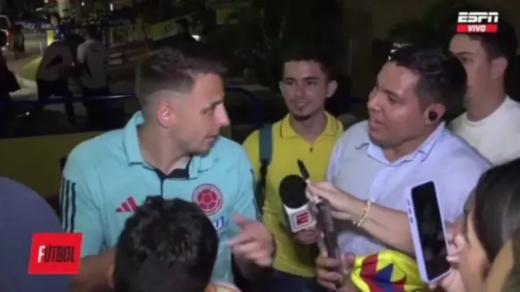 La enredada que se pegó Martín Arzuaga entrevistando a Santiago Arias