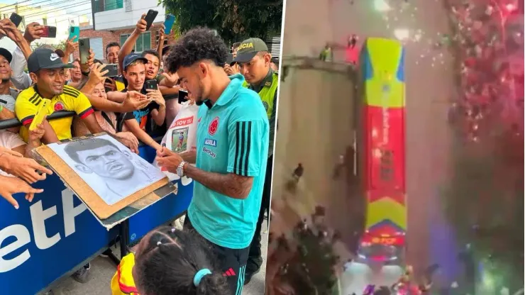 Así fue el banderazo de los hinchas en la concentración de la Selección Colombia