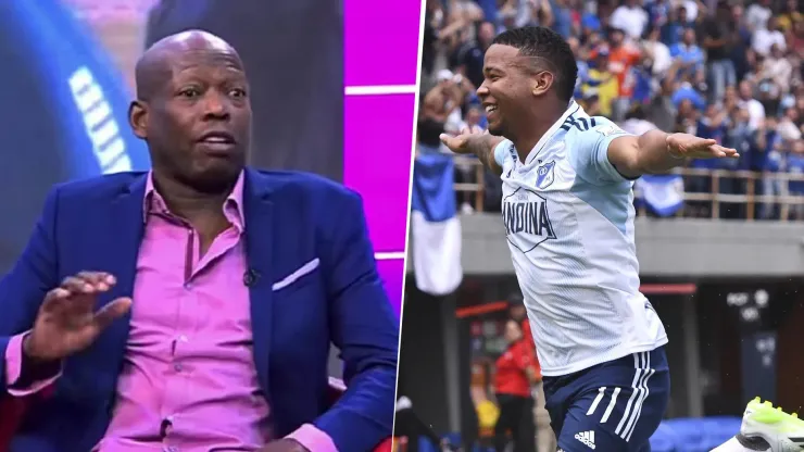 El consejo de Faustino Asprilla para Beckham David Castro: "Se tiene que entrenar si quiere ser grande".
