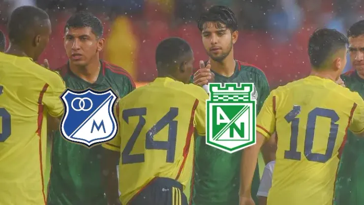 Los jugadores de Millonarios y Nacional que jugarían los Panamericanos