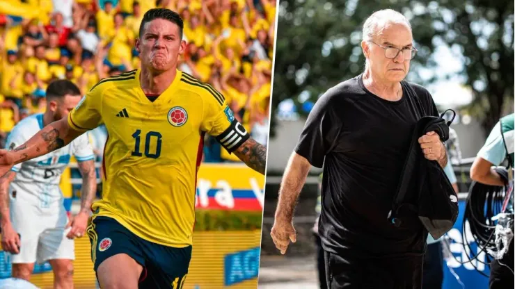 Los números de James Rodríguez, por los que Marcelo Bielsa quedó sorprendido