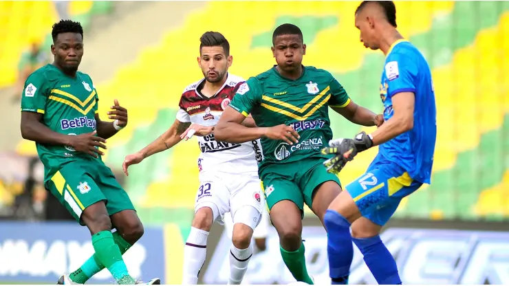 Deportes Quindío vs. Cúcuta, en el Torneo BetPlay 2023-II.
