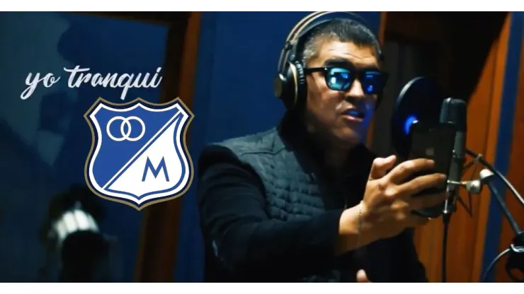 Eduardo Luis lanza su nueva canción para Millonarios y las redes sociales estallan