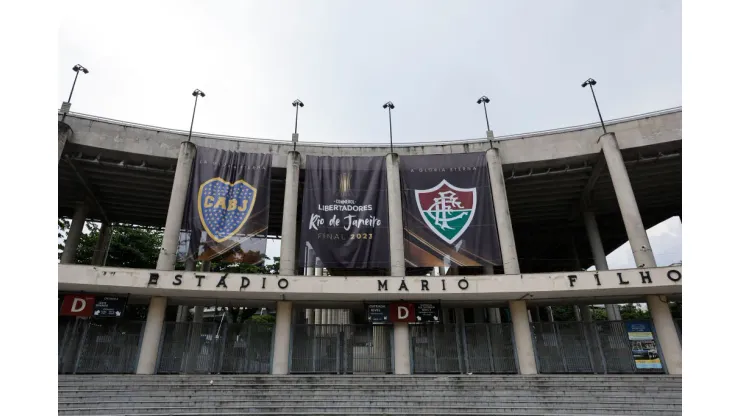 RIO DE JANEIRO, BRAZIL - OCTOBER 31: General view outside of Maracana stadium before the final match of Copa CONMEBOL Libertadores 2023 between Fluminense and Boca Juniors on October 31, 2023 in Rio de Janeiro, Brazil. (Photo by Wagner Meier/Getty Images)
