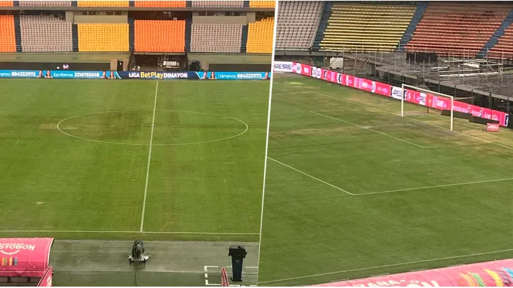 Estado del Atanasio Girardot, tras conciertos de RBD en Medellín.
