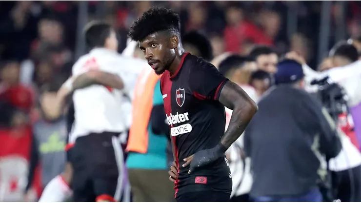 Jherson Mosquera, jugador de Newell's sancionado en Colombia por dopaje.
