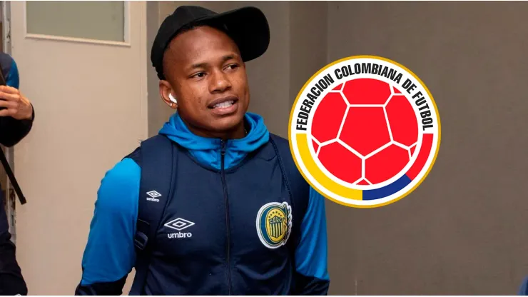 Jaminton Campaz, jugador de Rosario Central, convocado a la Selección Colombia.
