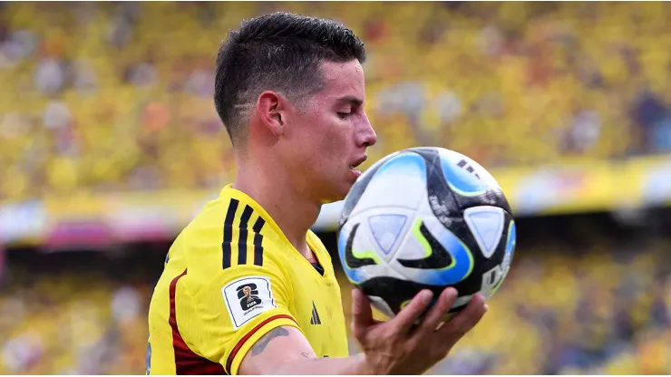 James Rodríguez, jugador de Sao Paulo de Brasil y la Selección Colombia.
