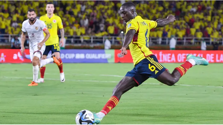 Déiver Machado, jugador de la Selección Colombia y el RC Lens de Francia.
