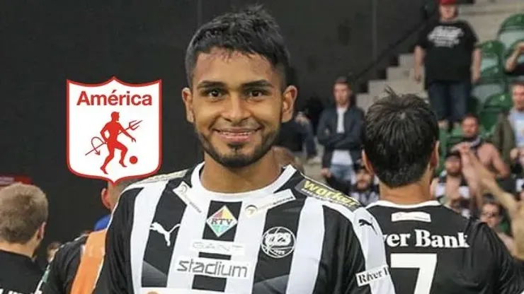 Aldayr Hernández, jugador del Honka de Finlandia.
