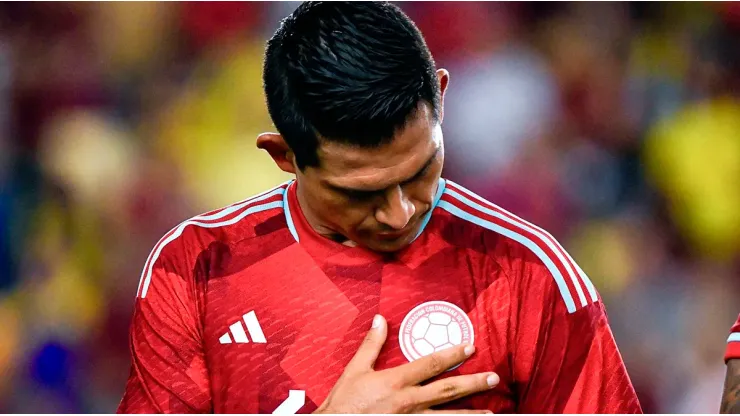 David Mackálister Silva, en su primer juego con la Selección Colombia de mayores.
