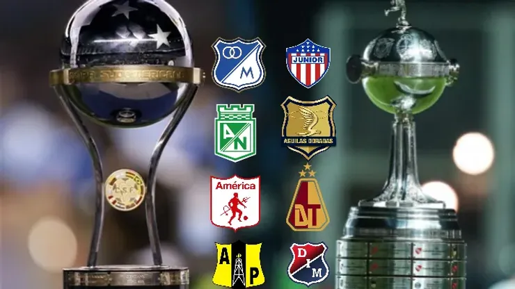 La ventaja que tendrán los equipos colombianos que estén en Libertadores o Sudamericana