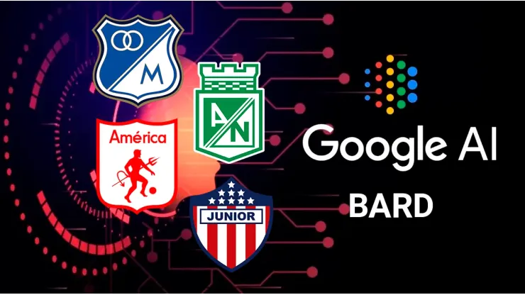 La IA de Google da sus favoritos para la Liga Betplay 2024-1.
