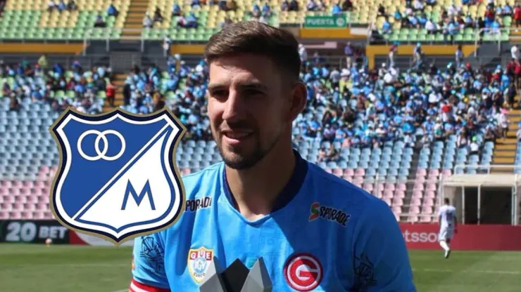 Santiago Giordana tuvo un problema al firmar con Millonarios.
