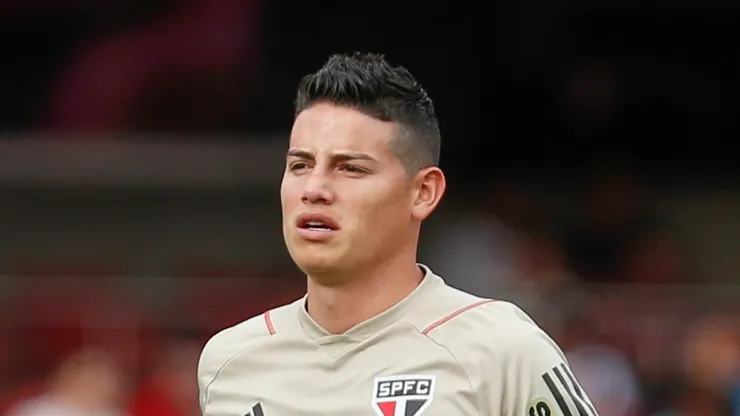 James Rodriguez con el Sao Paulo
