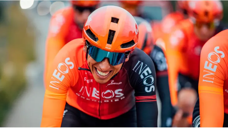 Egan Bernal ya conoce parte de su calendario en 2024 con el INEOS Team.
