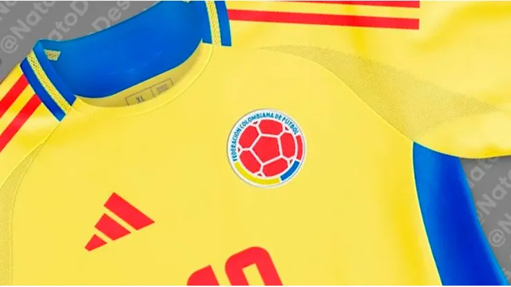 Esta sería la nueva prenda de local de la Selección Colombia para 2024.
