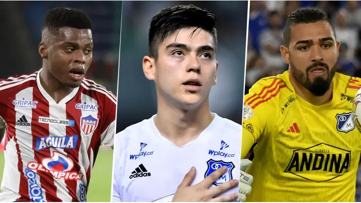 Déiber Caicedo, Daniel Ruiz y Álvaro Montero, algunos de los jugadores más valiosos del FPC.
