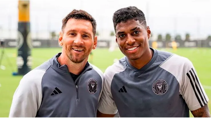 Emerson Rodríguez compartió con Lionel Messi en el Inter MIami de la MLS.
