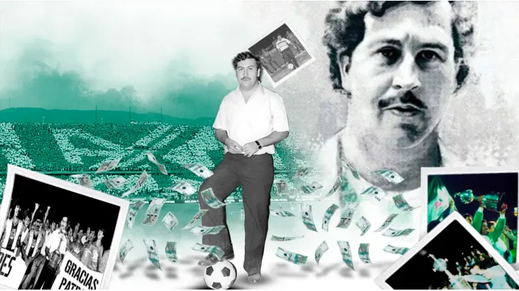 Pablo Escobar y su cercanía con Atlético Nacional y el fútbol colombiano.
