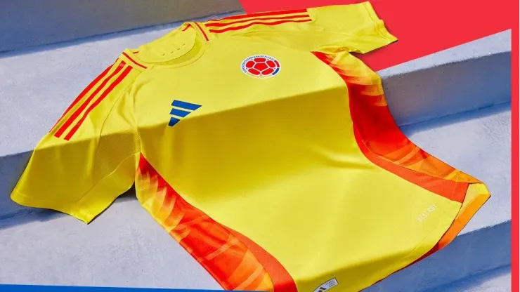 La nueva camiseta de la Selección Colombia.
