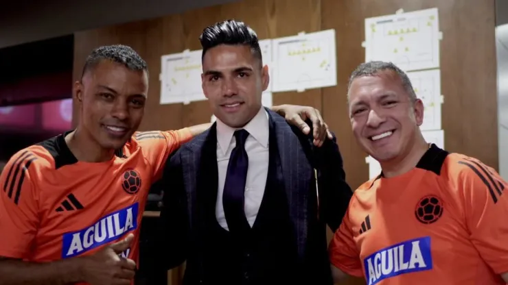 Falcao García con la Selección Colombia.
