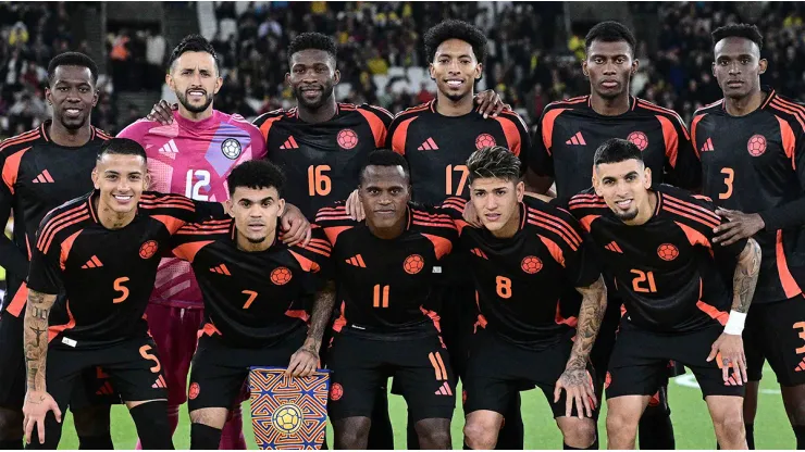 La primera formación de la Selección Colombia en 2024.
