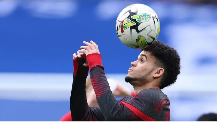 Luis Díaz, jugador del Liverpool y la Selección Colombia.
