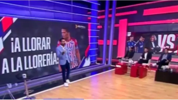 El programa de ESPN que desató la polémica con los hinchas del Junior.
