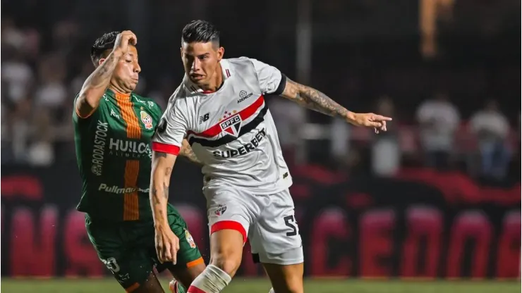 James Rodríguez, volante de Sao Paulo.
