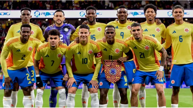 Selección Colombia de fútbol, en la fecha FIFA de marzo.
