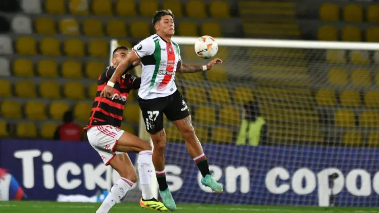 Palestino vs. Flamengo.
