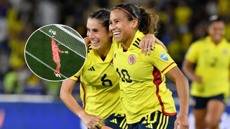 Leicy Santos junto a Daniela Montoya.
