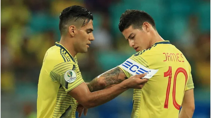 Radamel Falcao, James Rodríguez
