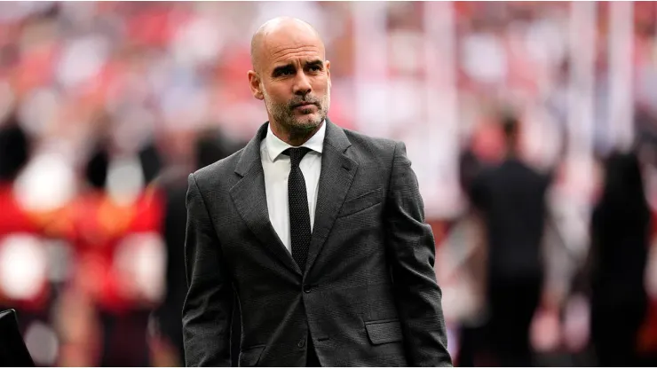 Pep Guardiola, DT del Manchester City en Inglaterra.
