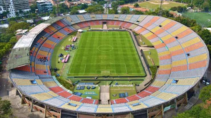 Estadio Atanasio Girardot de la ciudad de Medellín.
