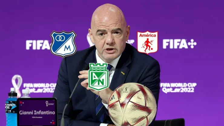 Gianni Infantino, presidente de la FIFA.
