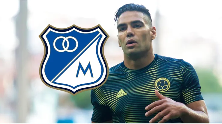 Radamel Falcao es nuevo jugador de Millonarios.
