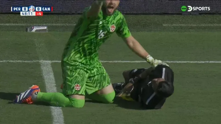 Angustioso momento en la Copa América: se desmayó árbitro en Perú vs. Canadá