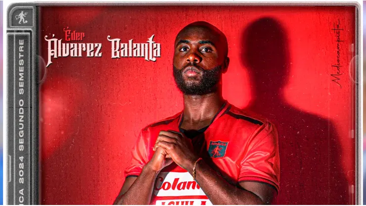 Éder Álvarez Balanta es nuevo jugador del América de Cali.
