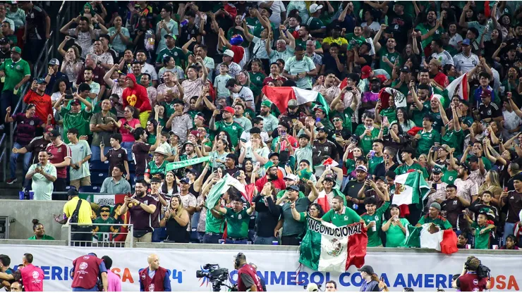 Hinchas de México cantaron el 'Ole' en la Copa América 2024.
