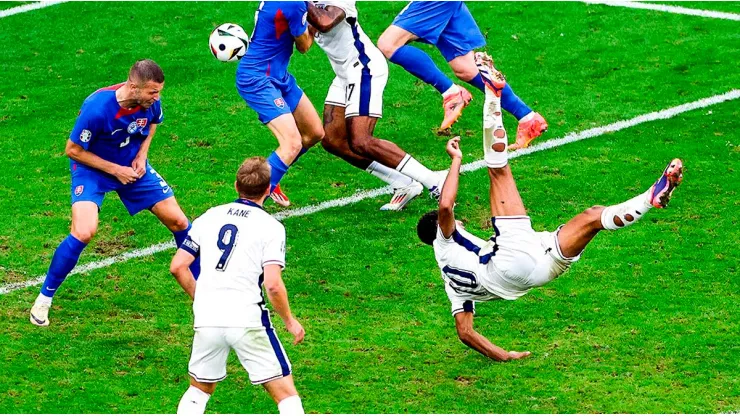 Así fue el golazo de Jude Bellingham en los octavos de final de la Euro 2024.
