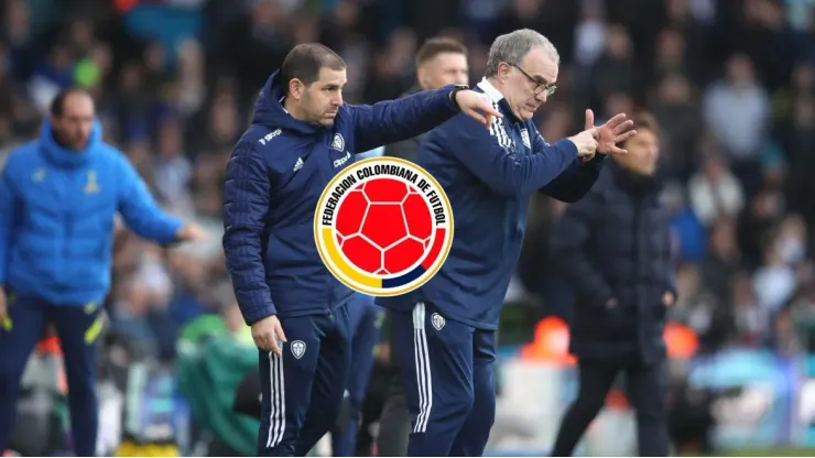 Pablo Quiroga con Marcelo Bielsa.
