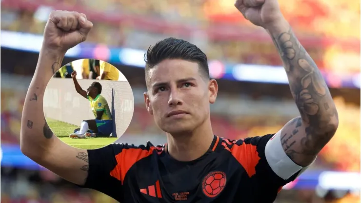 James Rodríguez, volante de la Selección Colombia.
