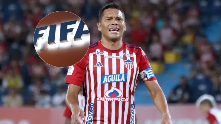 Carlos Bacca, jugador del Junior de Barranquilla.
