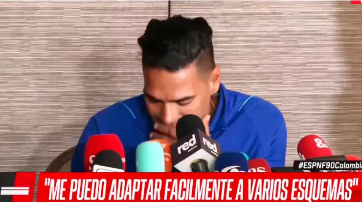 Radamel Falcao se quebró tras increíble bienvenida de los hinchas.
