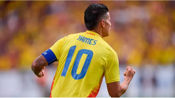 James Rodríguez, capitán de la Selección Colombia en la Copa América 2024.
