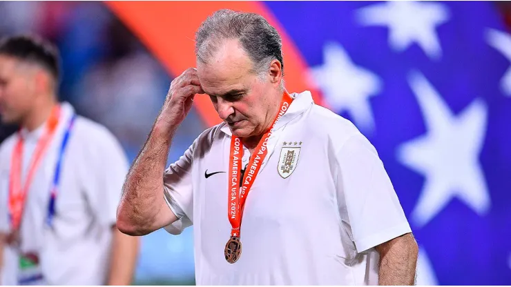 Marcelo Bielsa, DT de la Selección Uruguay.
