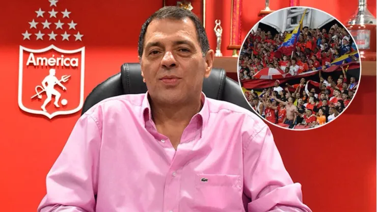 Tulio Gómez, accionista del América de Cali.
