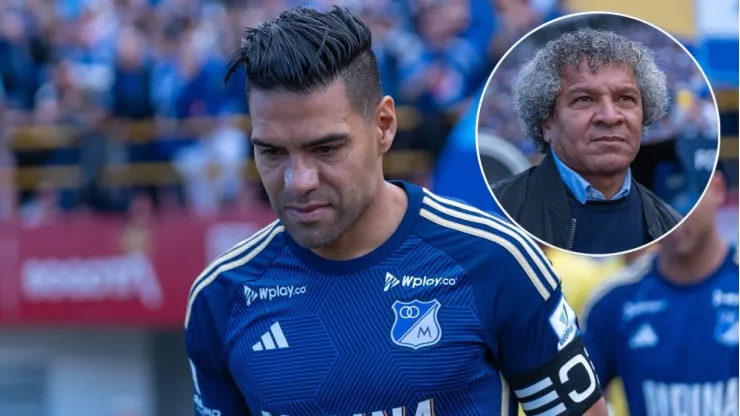 Radamel Falcao García con Millonarios.
